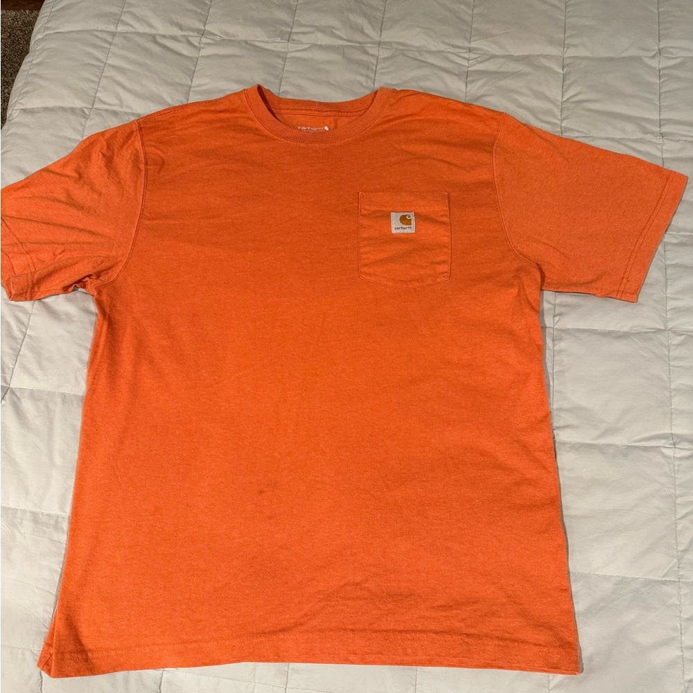 Carhartt Orange K87 L Loose Fit Short Sleeve Tee